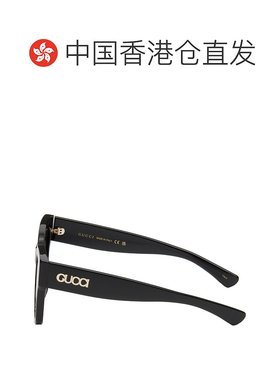 香港直邮Gucci 古驰 女士 黑色 Butterfly Frame 太阳镜 GG1789S
