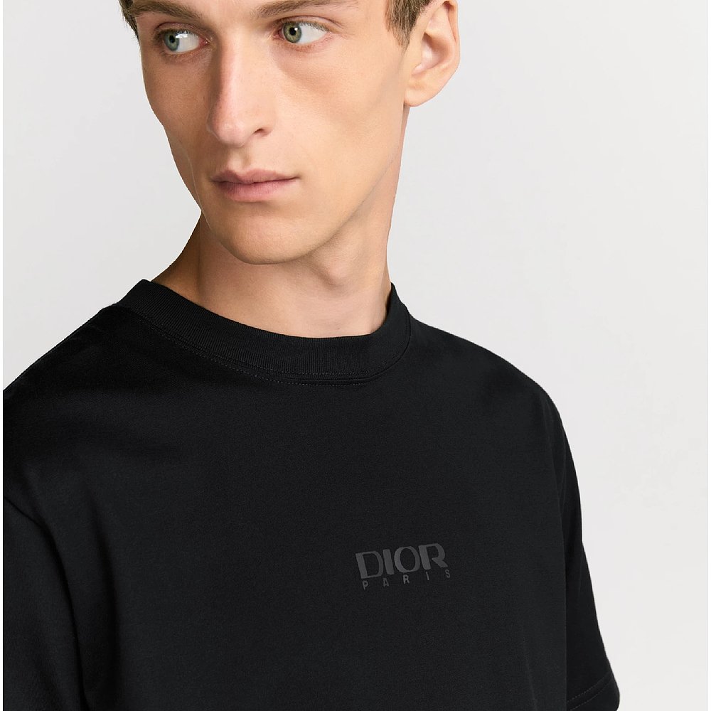 1h可退 欧洲直邮DIOR 迪奥 25秋冬 613J696A0677_C988 男士 短袖T - 图2