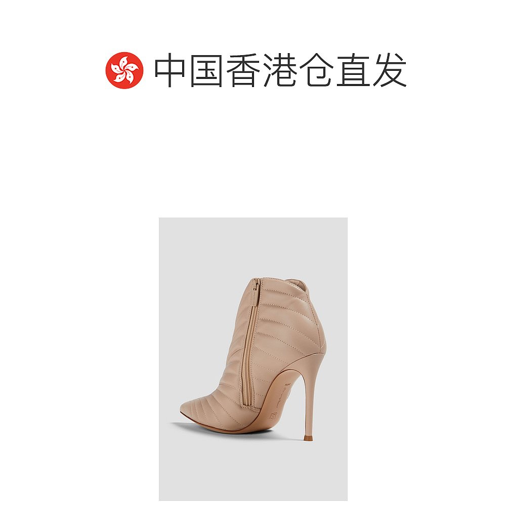 香港直邮Gianvito Rossi 吉安维托 罗西 女士 Eiko 绗缝皮质短靴 - 图1