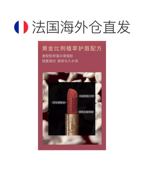 欧洲直邮Bobbi Brown芭比波朗奢金金管唇膏口红3.5g#PLUM-BR正品