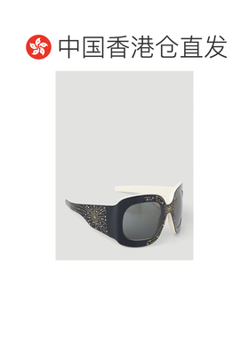 1h可退 香港直邮Gucci 古驰 女士 大号方框太阳眼镜 691303J0740