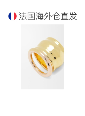 自营1h可退 欧洲直邮LOEWE/罗意威 女士金色/玫瑰金纯银戒指