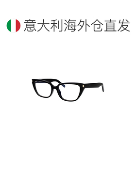 1h可退 欧洲直邮SAINT LAURENT 女士眼镜 SL896001 SS2026 黑色 S
