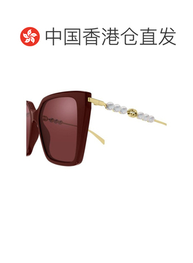 香港直邮Gucci 古驰 女士 Eyewear 方格太陽眼鏡 GG1967S太阳眼镜
