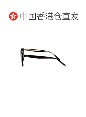 香港直邮Tommy Hilfiger 汤米 希尔费格 女士 黑色醋纤太阳眼镜 T