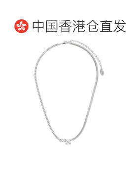 香港直邮off-white 男士 Double Arrow 项链 OMOB15XC99MET001
