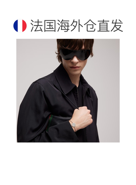 自营欧洲直邮GUCCI古驰 Crest银925 Gucci饰牌圆珠手链男女通用