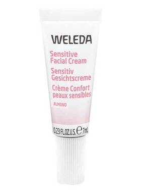 德国Weleda维蕾德杏仁敏感面霜7ml维蕾德干性皮肤乳霜正品