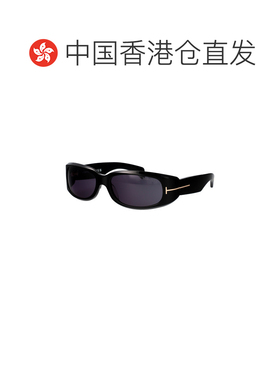 1h可退 香港直邮TOM FORD 男士太阳镜 FT106401A SS2024 黑色 log