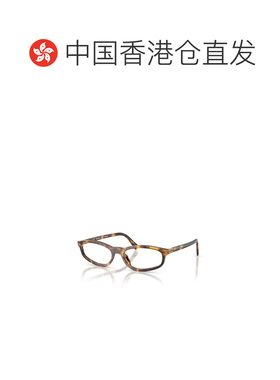 香港直邮MIU MIU 女士眼镜 MU01ZV14L1O1 CO 棕色 动物纹平光镜