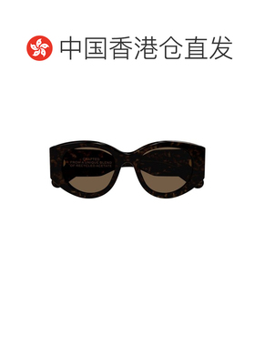 香港直邮CHLOÉ 女士眼镜 CH0251S002 SS2025 黑色 徽标太阳镜