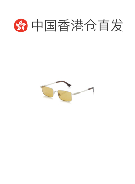 香港直邮Bottega Veneta 葆蝶家 女士 方形框金属太阳眼镜