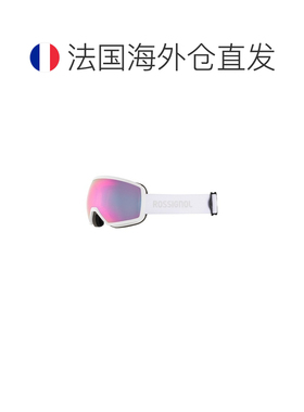 自营欧洲直邮Rossignol Izar白色聚酯纤维防雾滑雪镜男女通用