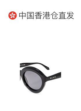 1h可退 香港直邮Alaia 女士 橢圓形鏡框太陽眼鏡 AA0088S001