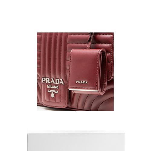 【99新未使用】香港直邮Prada diagramme链条单肩包 1BD1352D91 - 图3
