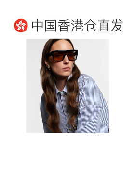 1h可退 香港直邮Bottega Veneta 葆蝶家 女士 防护罩太阳眼镜