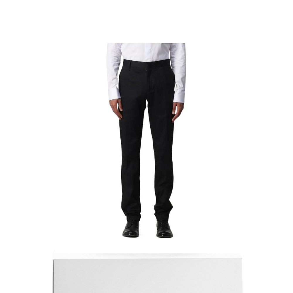 香港直邮Emporio Armani 蓝色徽标正装西裤 8N1P151NJ7Z - 图3