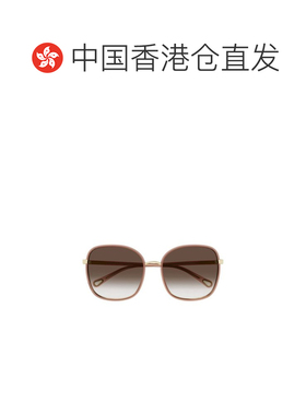 1h可退 香港直邮Chloe 蔻依 女士 Eyewear 方格太陽眼鏡 CH0031S