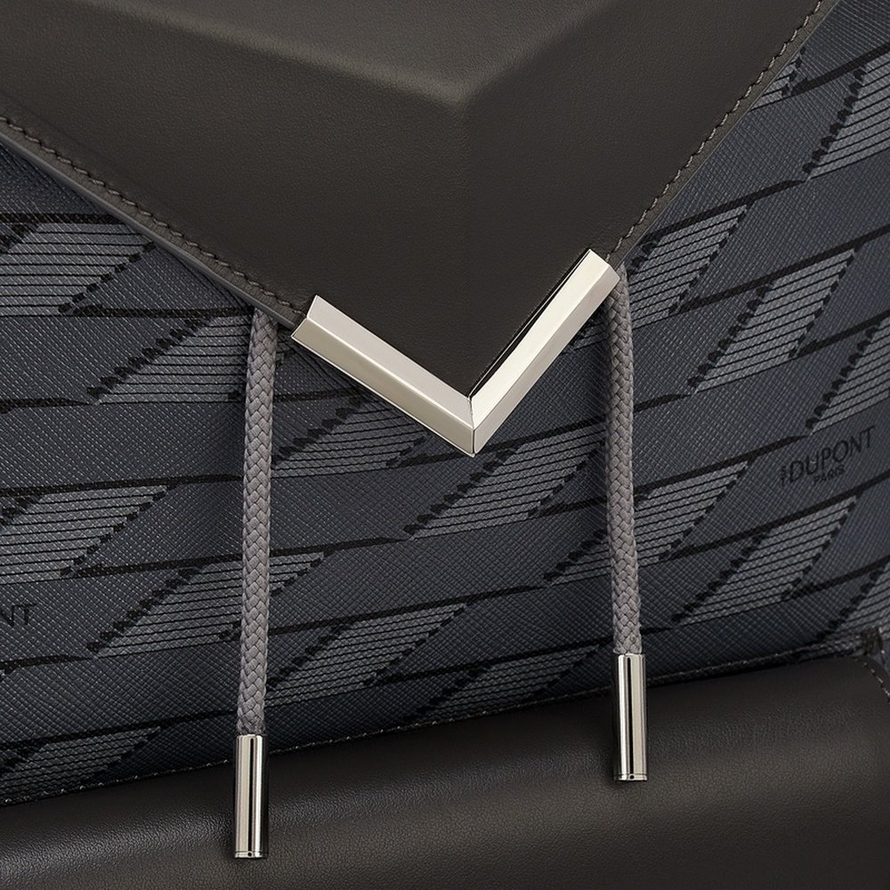 自营欧洲直邮Dupont 1872男士织物双肩包深灰色背包防水,淘宝优惠券,粉丝福利购,淘宝优惠卷