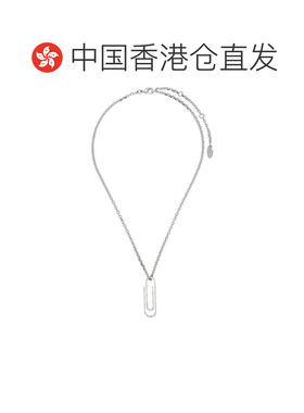 香港直邮off-white 女士 Paperclip Strass 项链 OWOB146S26MET00
