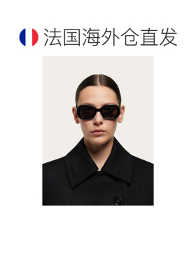 自营欧洲直邮Ferragamo菲拉格慕 女士黑色/灰色可再生醋酸纤维太
