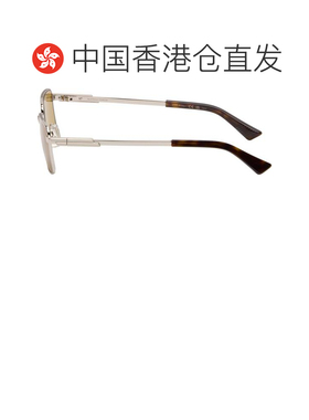 1h可退 香港直邮Bottega Veneta 葆蝶家 男士 银色 Ribbon 太阳镜
