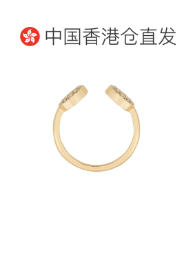 香港直邮TORY BURCH 女士戒指 160180783 SS2026 黄色 Miller Pav