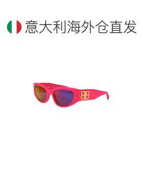 1h可退 欧洲直邮BALENCIAGA 女士眼镜 BB0321S011 SS2026 粉红色