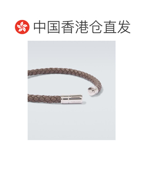 香港直邮Tom Ford 汤姆 福特 男士 编织皮革手链