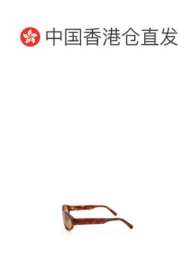 香港直邮Marni 几何框太阳镜 OUZOUD HAVANA配饰
