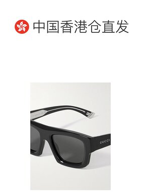 香港直邮1h可退 Gucci 古驰 男士 矩形太阳镜 GG1926S black黑色