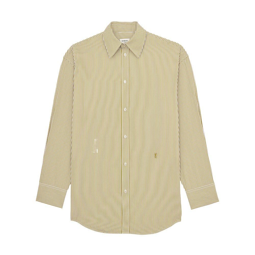 1h可退 香港直邮Saint Laurent CASSANDRE 条纹衬衫 865483Y260D,淘宝优惠券,粉丝福利购,淘宝优惠卷