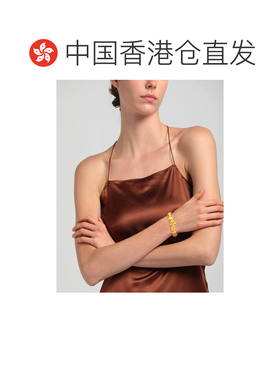 1h可退 香港直邮Tory Burch 托里 伯奇 女士 手链 yellow黄色 舒