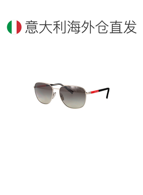 1h可退 欧洲直邮PRADA 男士太阳镜 0PS54ZS1BC02M SS2026 银色 Su