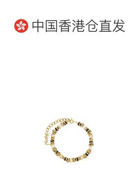 1h可退 香港直邮Saint Laurent LOULOU珍珠和圆盘树脂和金属项链