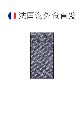 自营 欧洲直邮Dior迪奥女士保暖流苏围巾海军蓝色【付后1h可退】