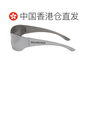 1h可退 香港直邮Balenciaga 巴黎世家 男士 银色 Mono Square 太