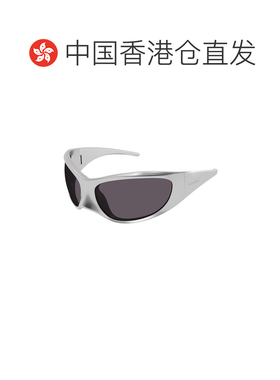 1h可退 香港直邮BALENCIAGA 女士眼镜 BB0252S005 AW2025 灰色 BB