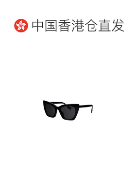 香港直邮BURBERRY 女士眼镜 BE4372U300187 AW2025 黑色 几何框太