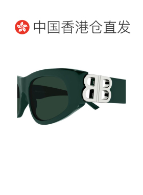 1h可退 香港直邮Balenciaga 巴黎世家 女士 几何框太阳镜 BB0095S