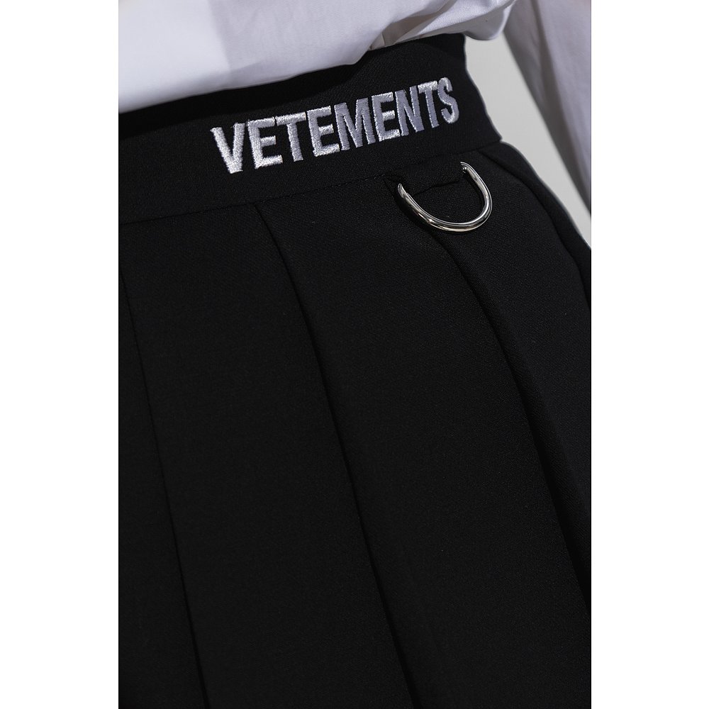 香港直邮Vetements 百褶半身裙 WE54SK280B9696 - 图2