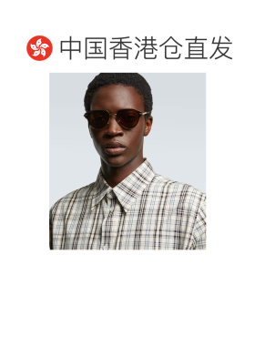 香港直邮Bottega Veneta 葆蝶家 男士 釉面飞行员太阳眼镜