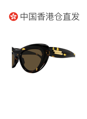 1h可退 香港直邮Bottega Veneta 葆蝶家 女士 猫眼框太阳镜 BV128