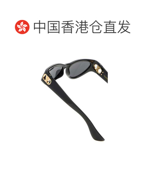 香港直邮valentino 华伦天奴 女士 黑色醋纤太阳眼镜 VG0014S0015