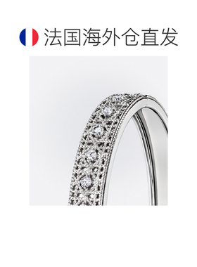 自营1h可退 欧洲直邮Dior迪奥 My 女士白色750/1000白金钻石手链