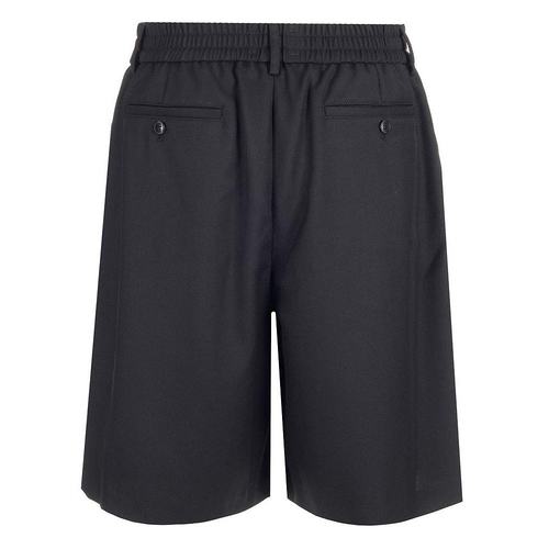 香港直邮Ami Paris 男士 徽标运动短裤 HSO302PL0012休闲裤 - 图2