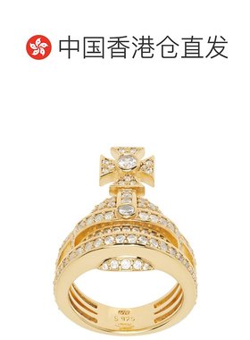 香港直邮Vivienne Westwood 薇薇恩 韦斯特伍德 男士 Orb 戒指 64