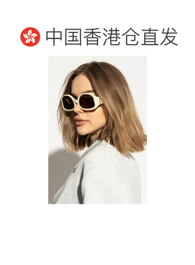香港直邮JACQUEMUS 女士太阳镜 JAC15C3SUN00 SS2026 乳白色 Sung