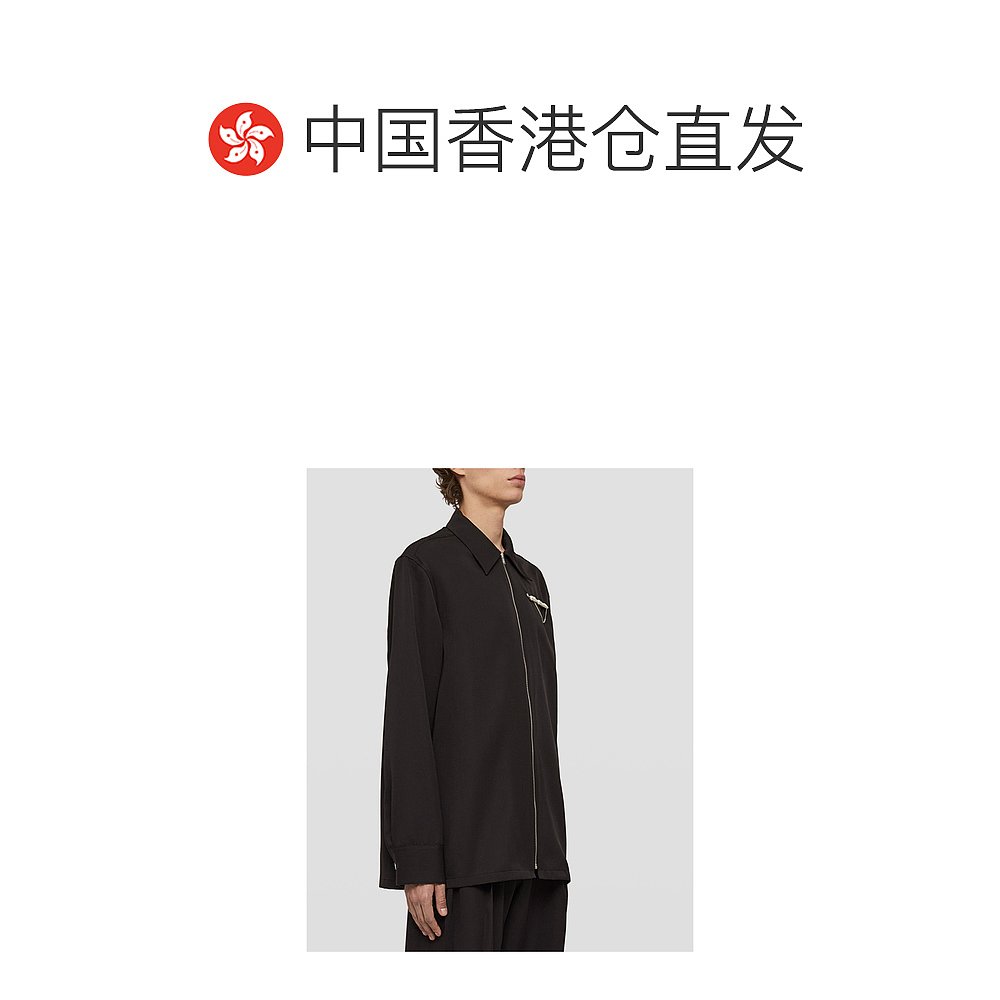 香港直邮Jil Sander 吉尔 桑达 男士 羊毛长袖衬衫 J22DL0167J401 - 图1