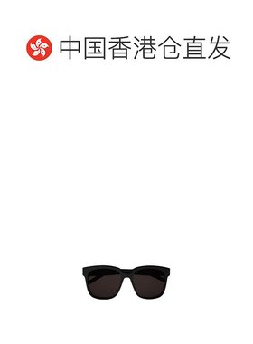 香港直邮Saint Laurent 圆形厚镜框太阳镜 543513Y9901